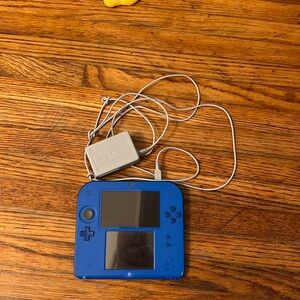 Nintendo 2 DS hand held game with charger